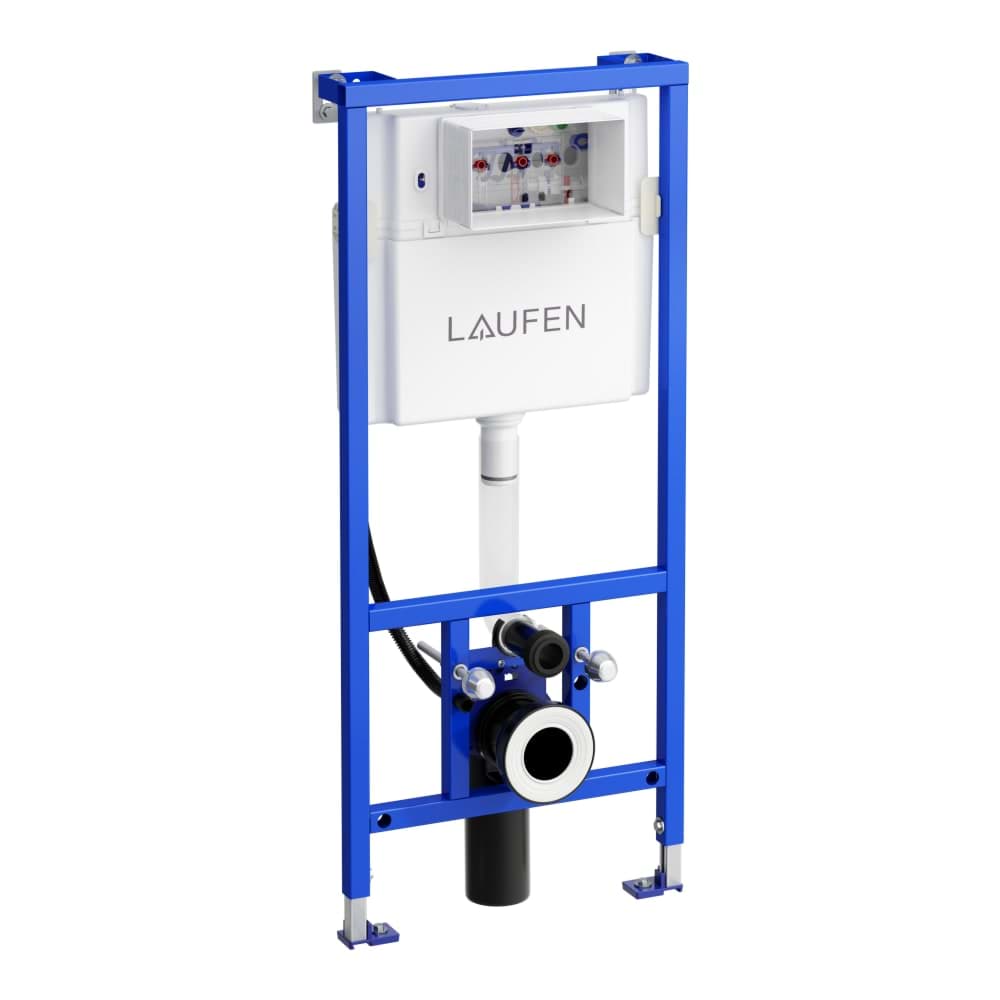 LAUFEN LIS CW2 Installationssystem LIS mit Spülkasten für Wand-WC und Dusch-WC, Zwei-Mengen-Spülung 6/3L (umstellbar auf 4.5/3L) 500 x 140 x 1120 mm #H8946610000001