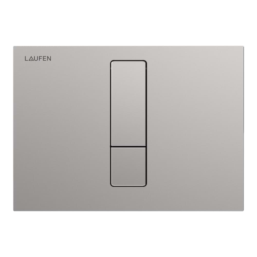 LAUFEN INEO Betätigungsplatte Dual Flush LIS AW103 Edelstahl gebürstet 10 x 202 x 145 mm #H9001039280001 - 928 - Edelstahl gebürstet