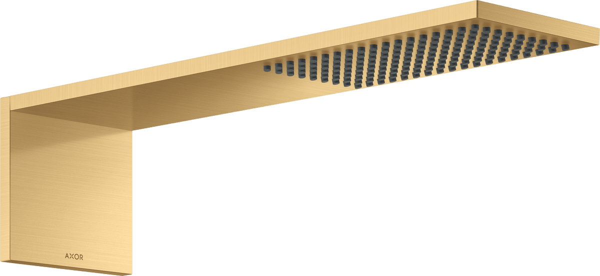 HANSGROHE AXOR ShowerComposition Kopfbrausemodul 110/220 1jet #12592250 - Brushed Gold Optic