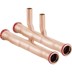 Bild von 24006 Geberit Mapress Copper set of connector T-pieces for inlet and return flow