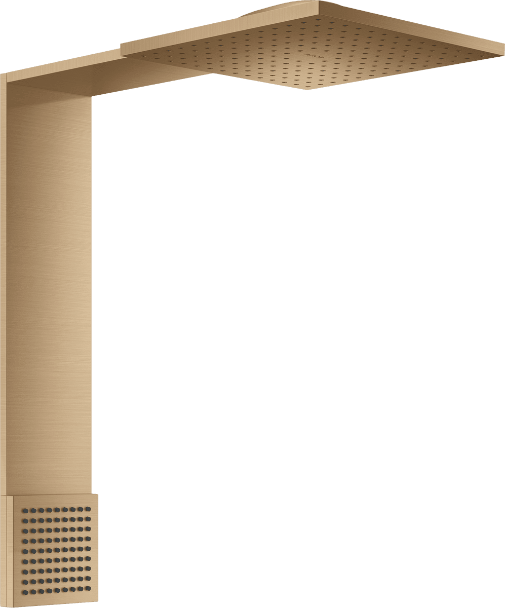 HANSGROHE AXOR ShowerComposition Brausenmodul 250/250 2jet mit Schulterbrause #12594140 - Brushed Bronze