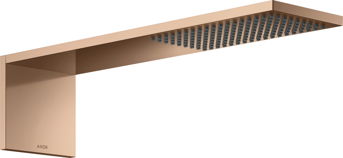 HANSGROHE AXOR ShowerComposition Kopfbrausemodul 110/220 1jet #12592300 - Polished Red Gold