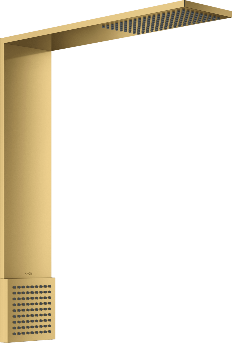 HANSGROHE AXOR ShowerComposition Brausenmodul 110/220 1jet mit Schulterbrause #12593990 - Polished Gold Optic