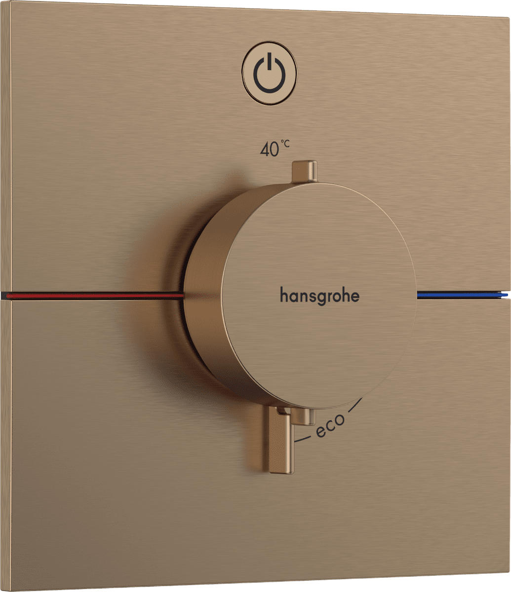 HANSGROHE ShowerSelect Comfort E Thermostat Unterputz für 1 Verbraucher #15571140 - Brushed Bronze