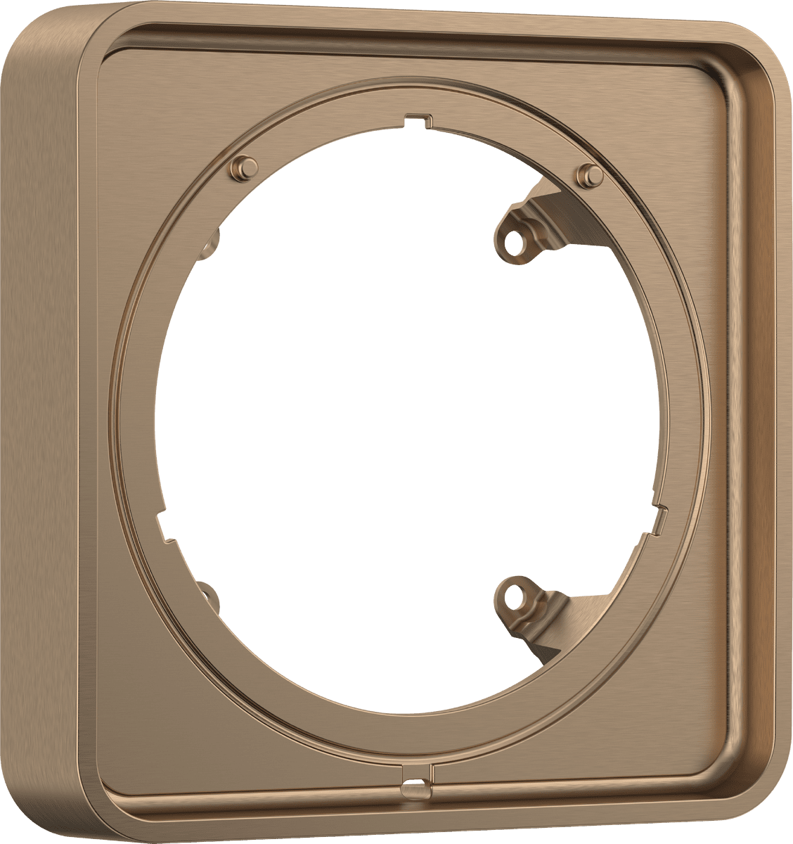 HANSGROHE Verlängerungsrosette Q 22 mm #13618140 - Brushed Bronze