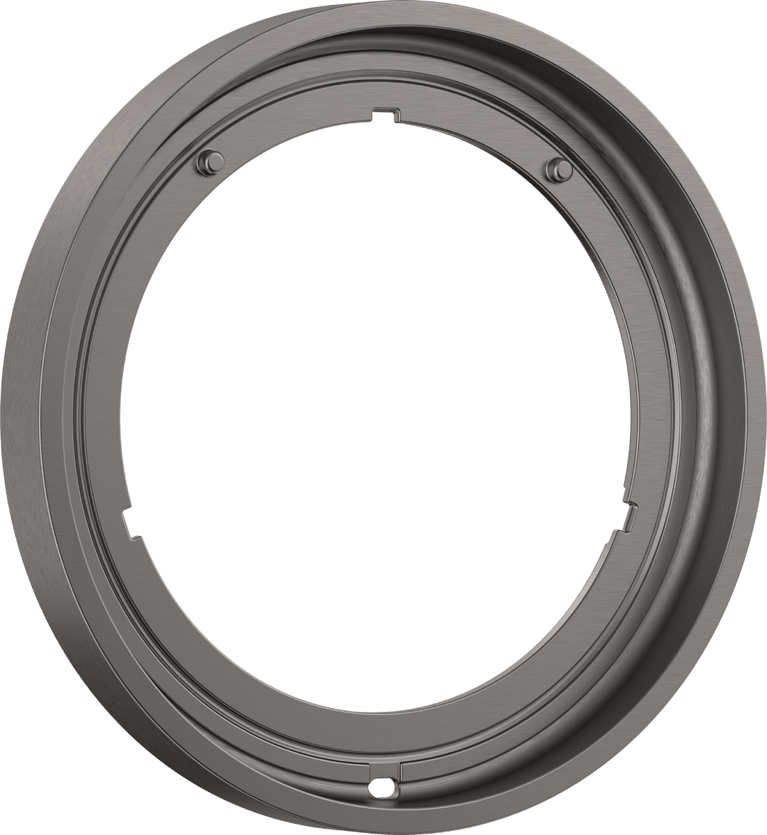 HANSGROHE Verlängerungsrosette S 5 mm #13614340 - Brushed Black Chrome