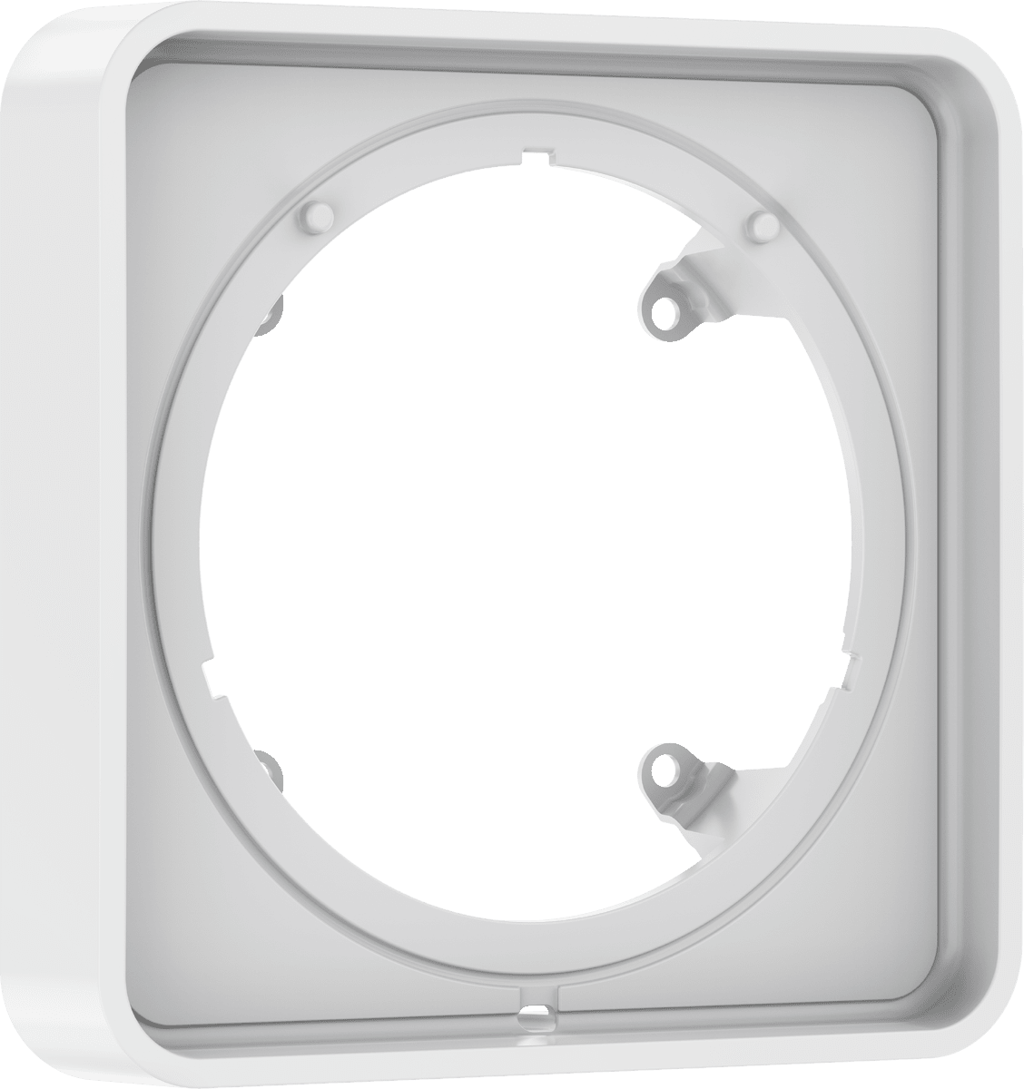 HANSGROHE Verlängerungsrosette Q 22 mm #13618700 - Mattweiß