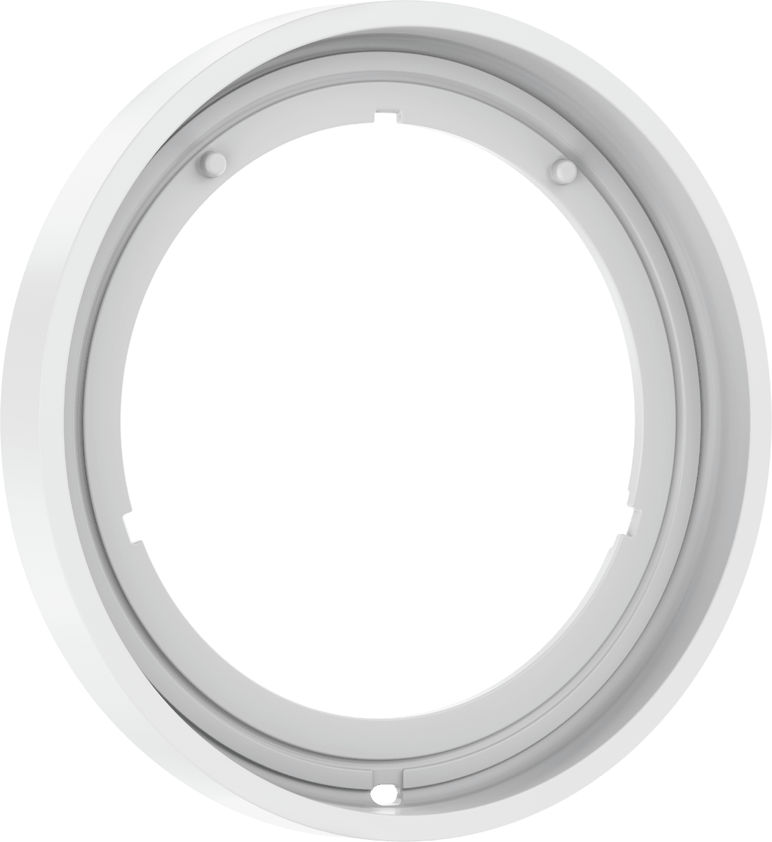 HANSGROHE Verlängerungsrosette S 5 mm #13614700 - Mattweiß