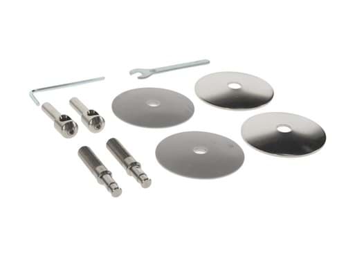 VILLEROY BOCH Scharnierset, 32 x 116 mm, Verchromt #92236761