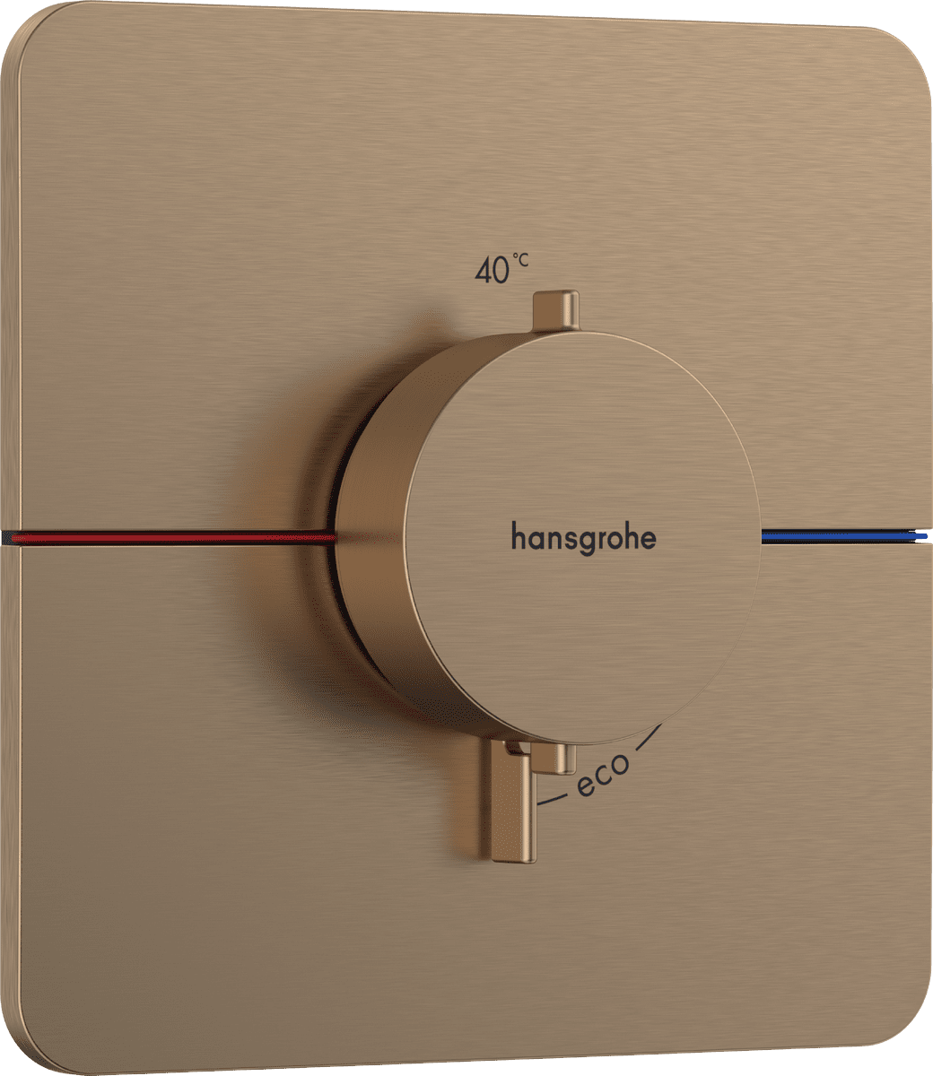 HANSGROHE ShowerSelect Comfort Q Thermostat Unterputz #15588140 - Brushed Bronze