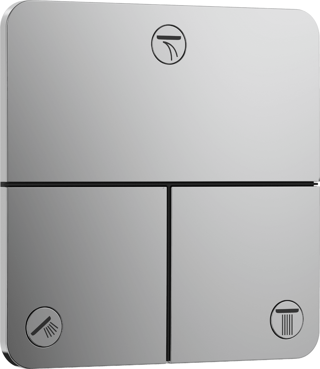 Bild von HANSGROHE ShowerSelect Comfort Q Ventil Unterputz für 3 Verbraucher #15587000 - Chrom