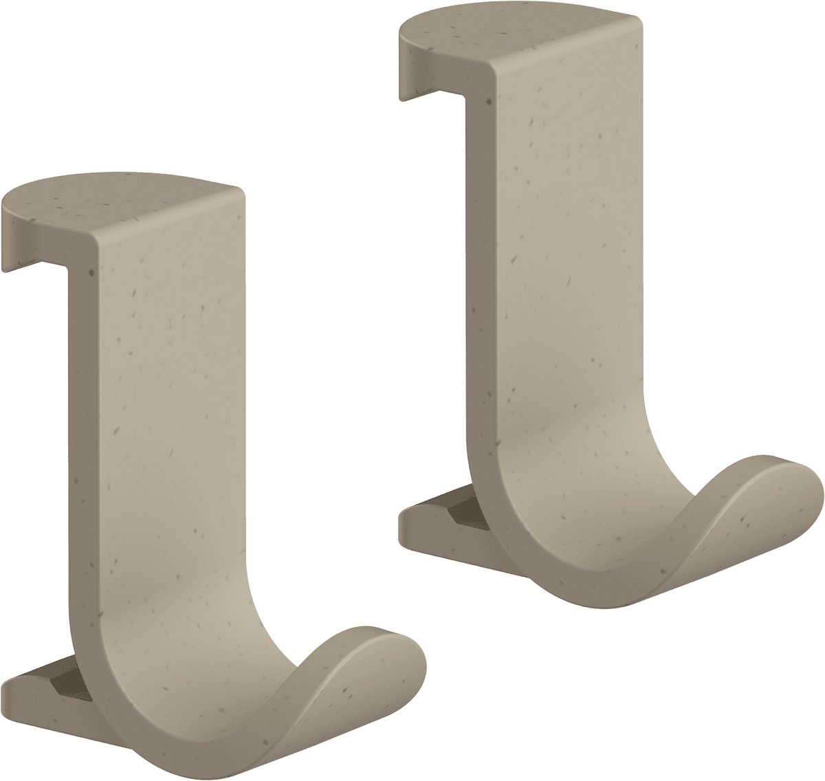 HANSGROHE WallStoris Planet Edition Towel hook wide #28915210 - Sand (recycled) resmi