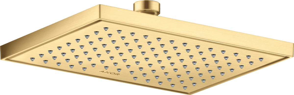 HANSGROHE AXOR ShowerSolutions Kopfbrause 245/185 1jet EcoSmart+ #35387250 - Brushed Gold Optic