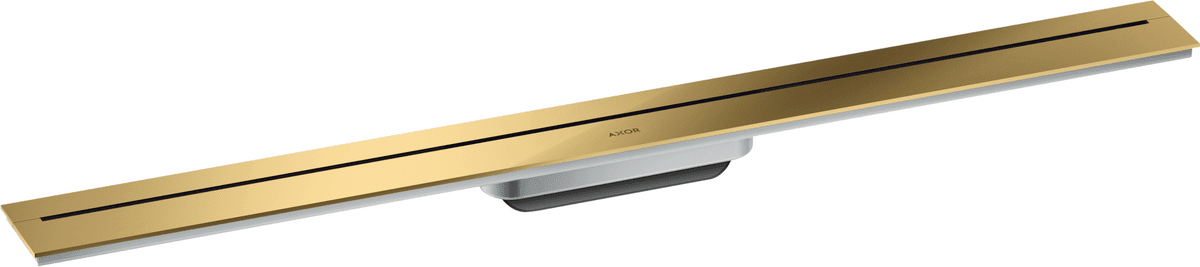 HANSGROHE AXOR Drain Fertigset Duschrinne 900 zu Wandmontage #42527990 - Polished Gold Optic