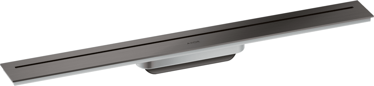 HANSGROHE AXOR Drain Fertigset Duschrinne 700 #42520340 - Brushed Black Chrome