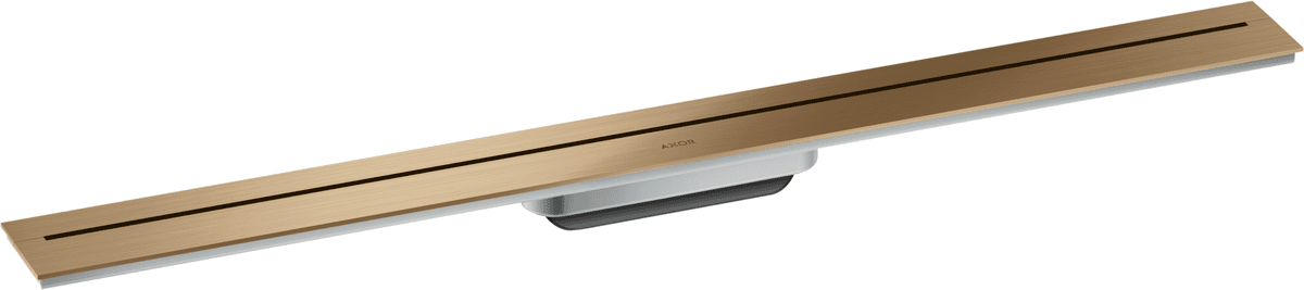 HANSGROHE AXOR Drain Fertigset Duschrinne 900 zu Wandmontage #42527140 - Brushed Bronze