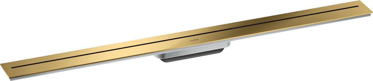 HANSGROHE AXOR Drain Fertigset Duschrinne 1000 zur Wandmontage #42528990 - Polished Gold Optic