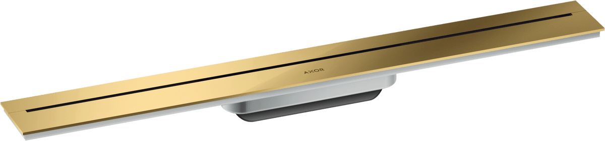 Зображення з  HANSGROHE AXOR Drain Finish set shower drain 700 for wall mounting #42525990 - Polished Gold Optic
