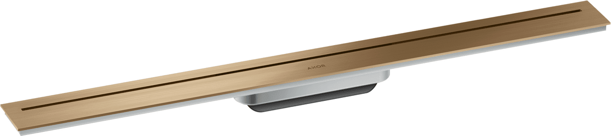 HANSGROHE AXOR Drain Fertigset Duschrinne 800 #42521140 - Brushed Bronze