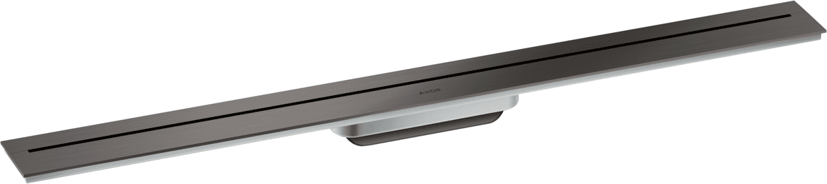 HANSGROHE AXOR Drain Fertigset Duschrinne 900 zu Wandmontage #42527340 - Brushed Black Chrome