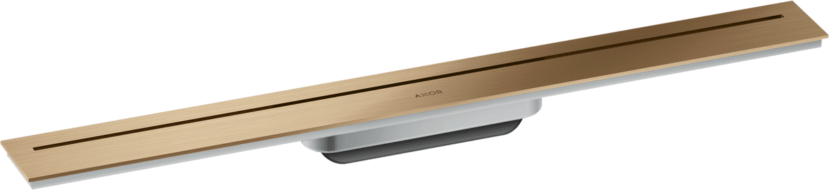 HANSGROHE AXOR Drain Fertigset Duschrinne 700 #42520140 - Brushed Bronze