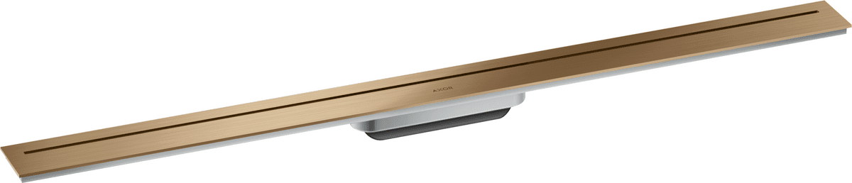 HANSGROHE AXOR Drain Fertigset Duschrinne 1000 #42523140 - Brushed Bronze
