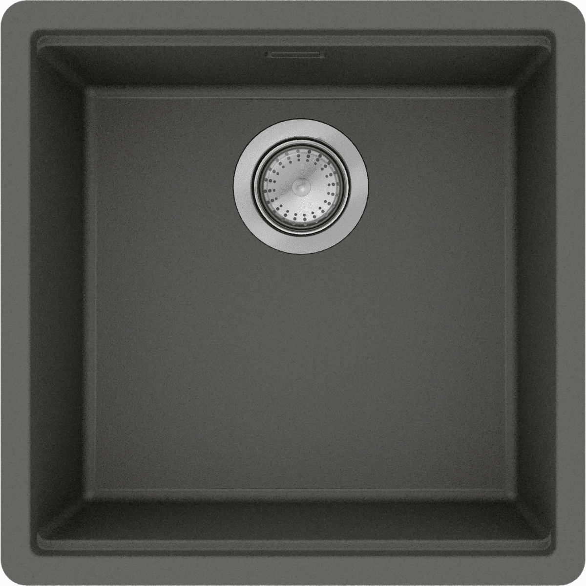 HANSGROHE S53 S530-F400 Einbauspüle 400 mit manueller Ablaufgarnitur #43361290 - Steingrau