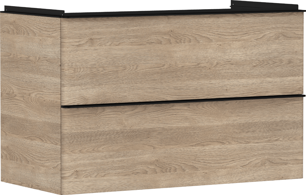 HANSGROHE Xelu Q Waschtischunterschrank Eiche Natur 980/475 mit 2 Schubkästen für Waschtisch #54033670 - Eiche Natur