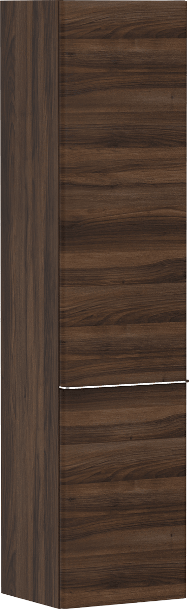 HANSGROHE Xelu Q Hochschrank Nussbaum Dunkel 400/350, Türanschlag rechts #54142000 - Nussbaum Dunkel