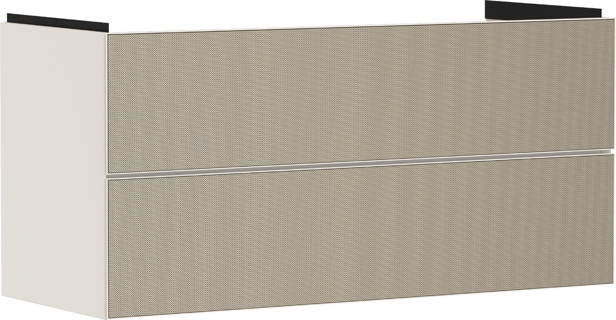 HANSGROHE Xevolos E Waschtischunterschrank Sandbeige Matt 1180/475 mit 2 Schubkästen für Waschtisch #54185390 - Sandbeige Matt