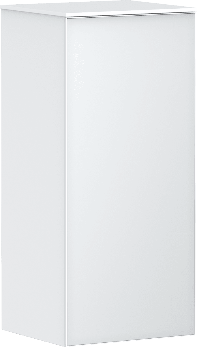 HANSGROHE Xevolos E Halbhochschrank Mattweiß 400/360, Türanschlag links #54212320 - Mattweiß