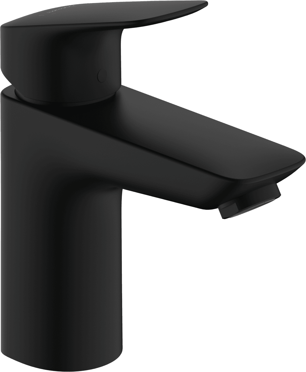 Picture of HANSGROHE Logis Single lever basin mixer 100 without waste set #71101670 - Matt Black