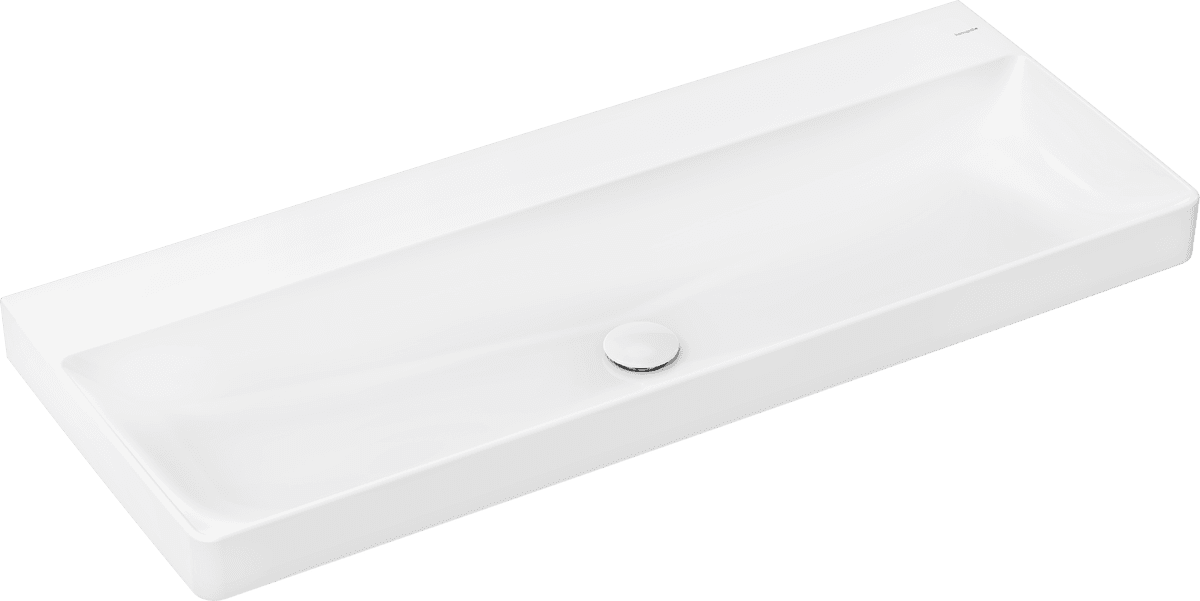 HANSGROHE Xelu Q Waschtisch 1200/480 ohne Hahnloch und Überlauf, SmartClean #61043450 - Weiß