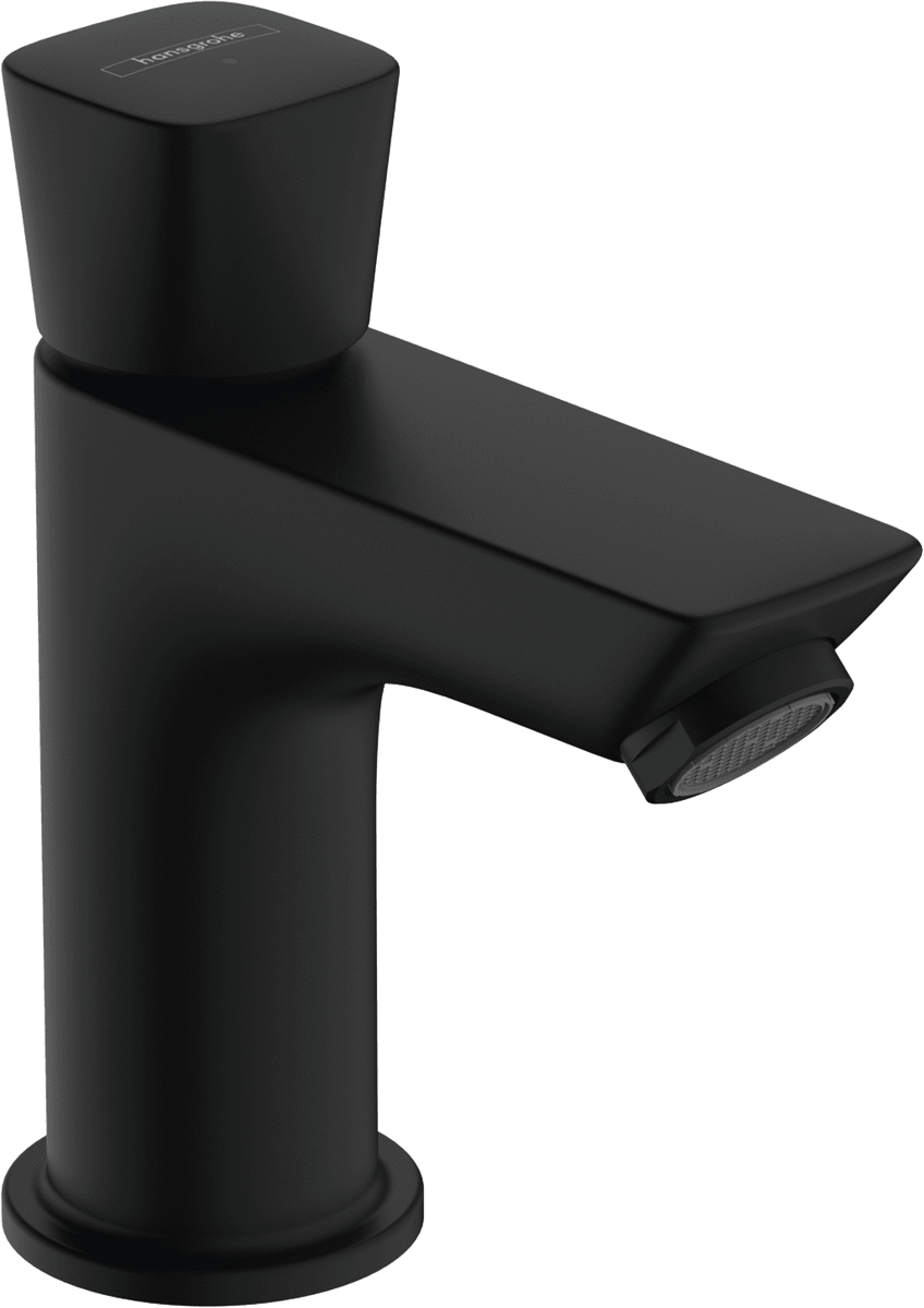 HANSGROHE Logis Standventil 80 für Kaltwasser oder vorgemischtes Wasser ohne Ablaufgarnitur #71120670 - Mattschwarz