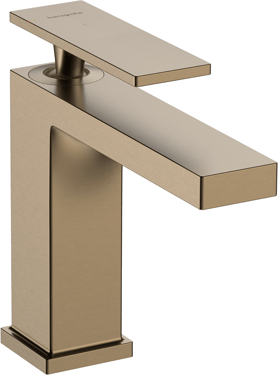 HANSGROHE Tecturis E Einhebel-Waschtischmischer 110 CoolStart EcoSmart+ mit Zugstangen-Ablaufgarnitur #73014140 - Brushed Bronze