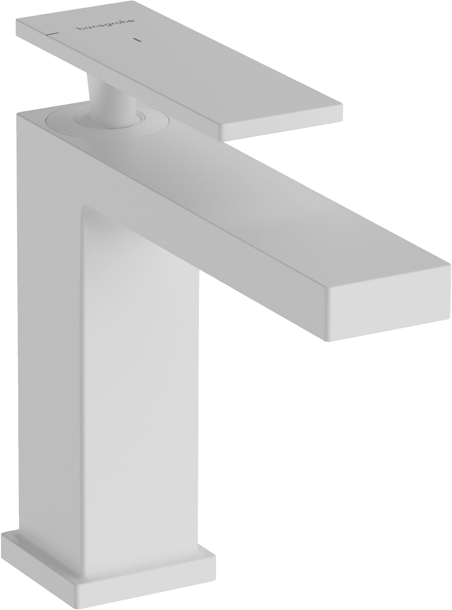 HANSGROHE Tecturis E Einhebel-Waschtischmischer 110 CoolStart EcoSmart+ ohne Ablaufgarnitur #73012700 - Mattweiß