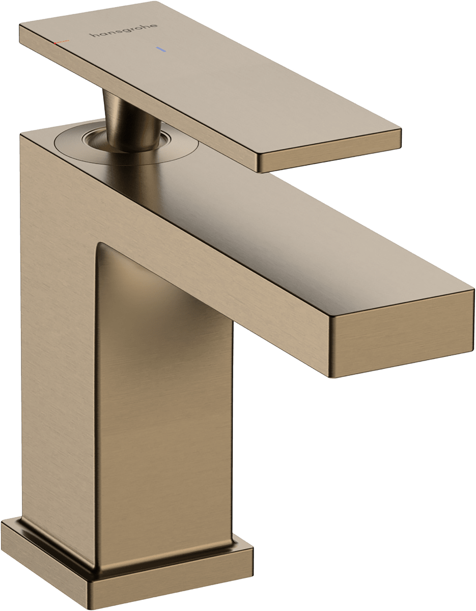 Bild von HANSGROHE Tecturis E Einhebel-Waschtischmischer 80 CoolStart EcoSmart+ ohne Ablaufgarnitur #73001140 - Brushed Bronze