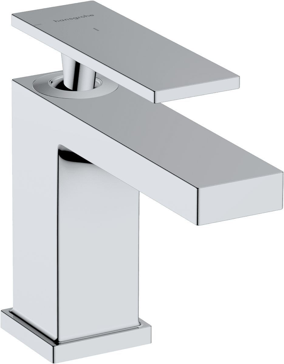 HANSGROHE Tecturis E Einhebel-Waschtischmischer 80 CoolStart EcoSmart+ mit Zugstangen-Ablaufgarnitur #73002000 - Chrom