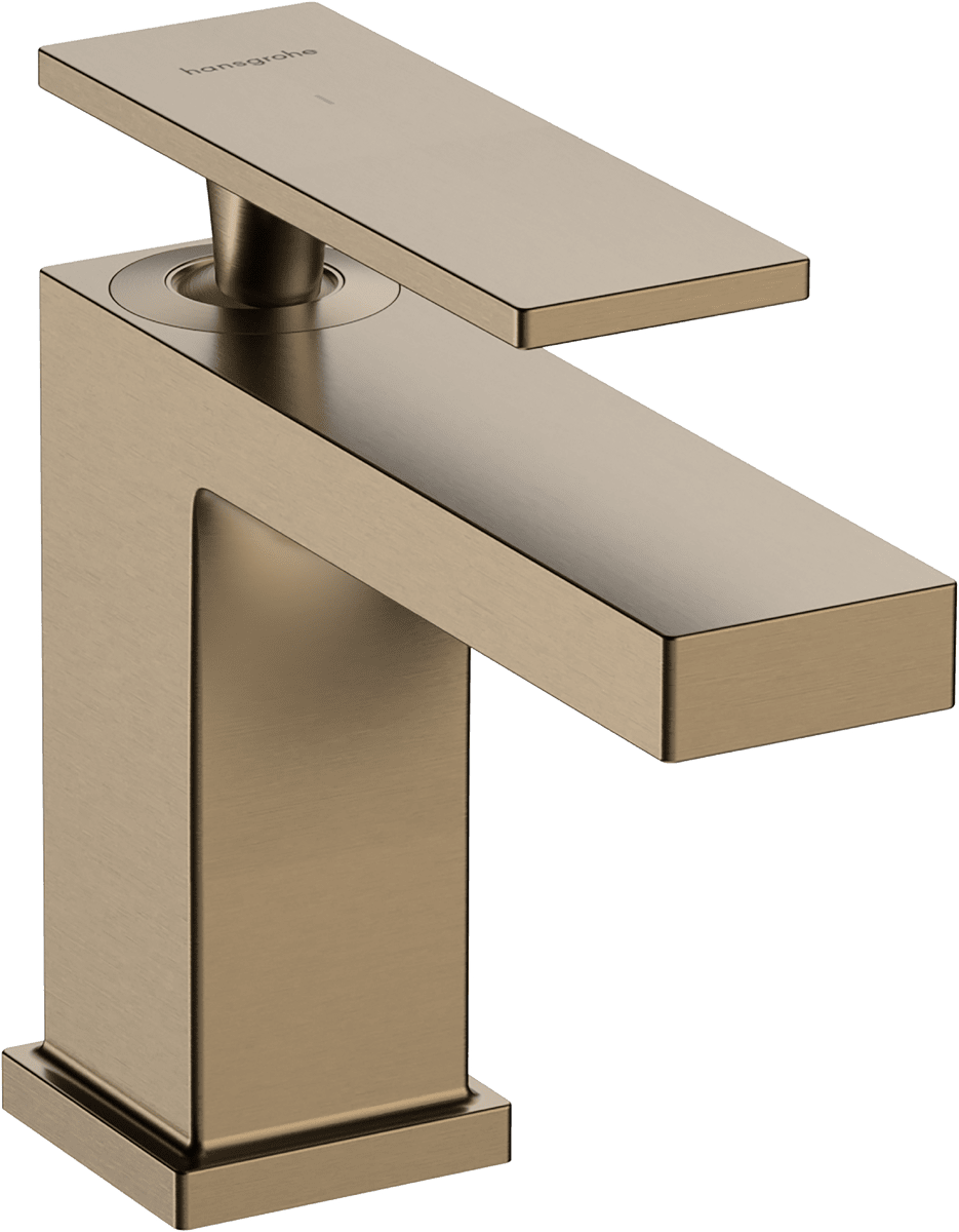 HANSGROHE Tecturis E Standventil 80 mit Hebelgriff für Kaltwasser oder vorgemischtes Wasser ohne Ablaufgarnitur #73013140 - Brushed Bronze