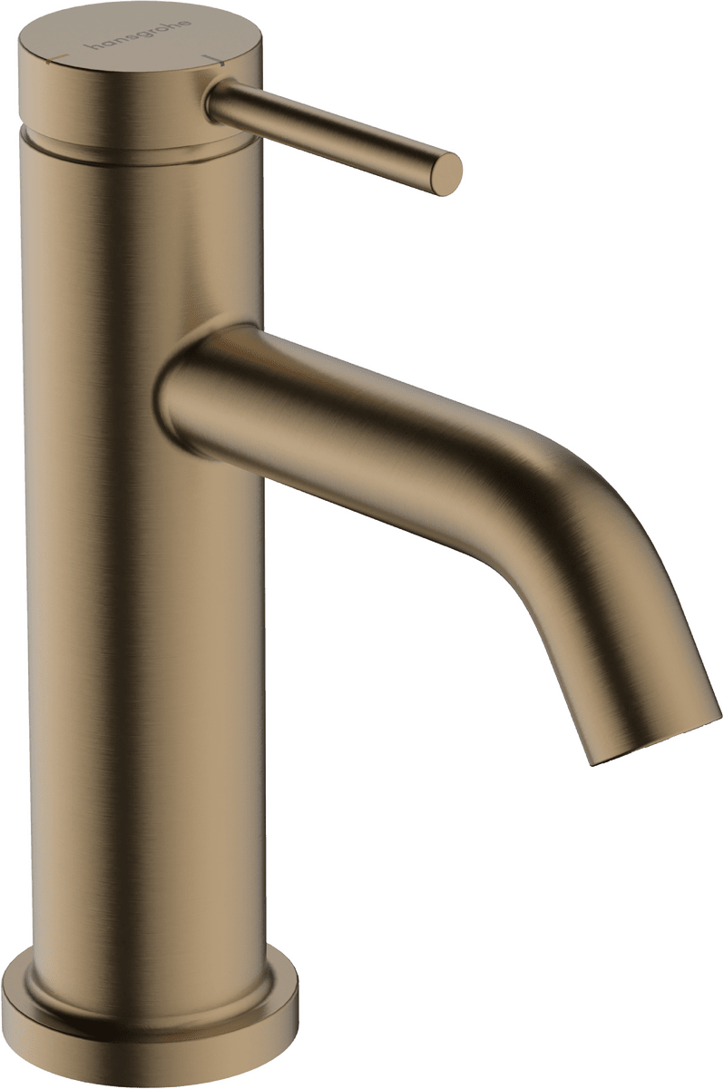 HANSGROHE Tecturis S Einhebel-Waschtischmischer 80 CoolStart EcoSmart+ ohne Ablaufgarnitur #73301140 - Brushed Bronze