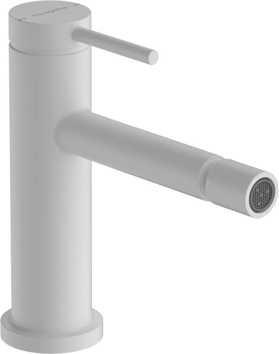 Bild von HANSGROHE Tecturis S Einhebel-Bidetmischer mit Zugstangen-Ablaufgarnitur #73201700 - Mattweiß