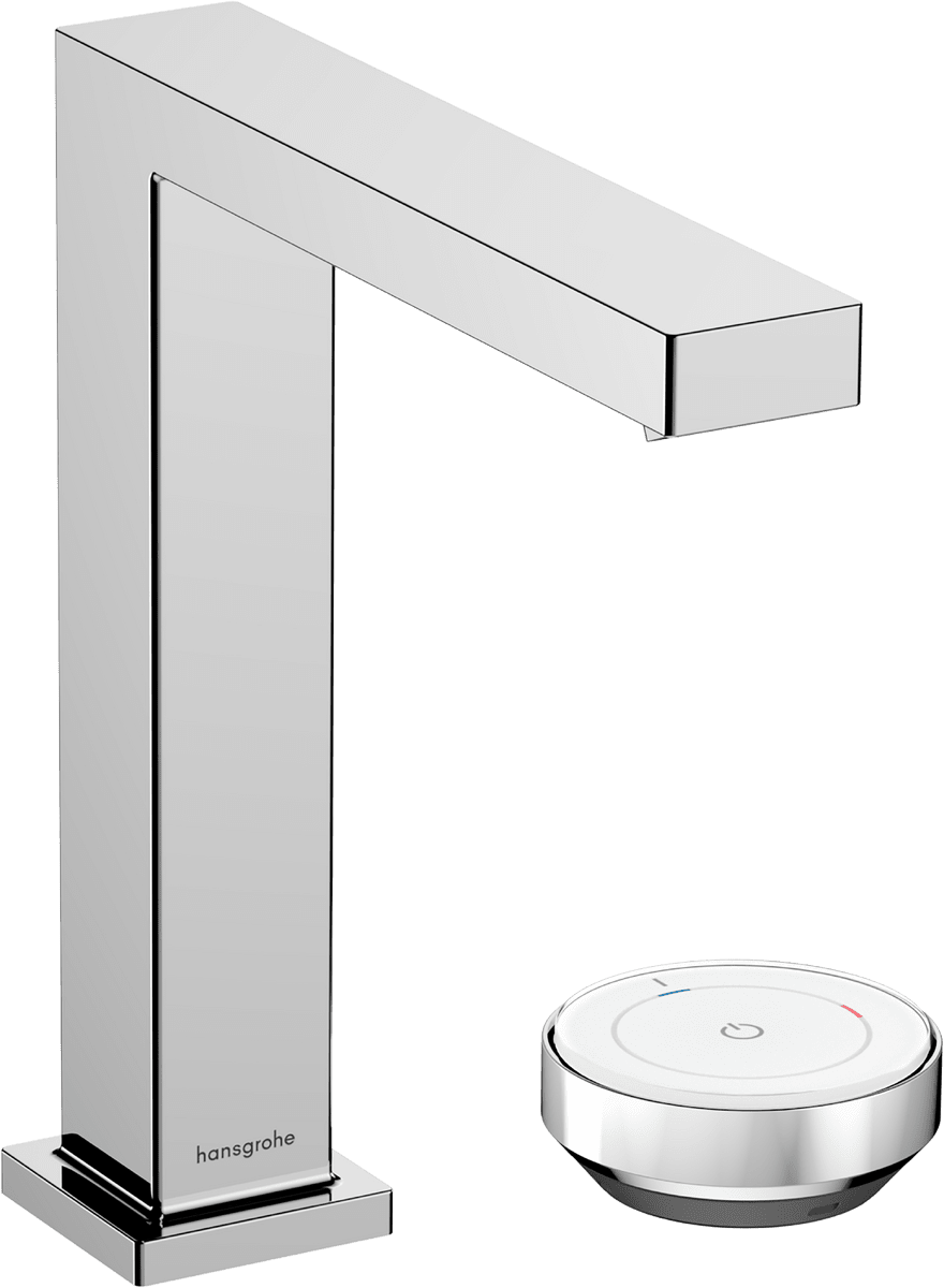 HANSGROHE Tecturis E 2-Loch Waschtischmischer 150 CoolStart EcoSmart+ mit Ablaufgarnitur #73053000 - Chrom