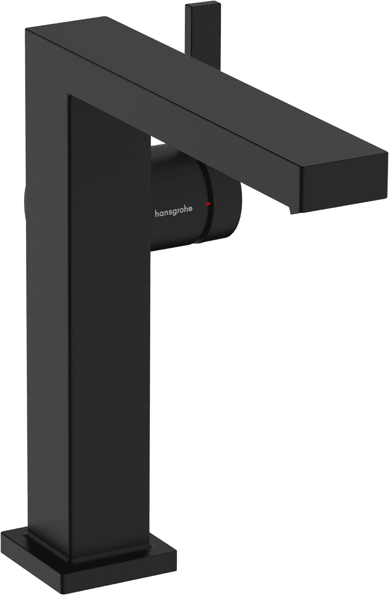HANSGROHE Tecturis E Einhebel-Waschtischmischer 150 Fine CoolStart EcoSmart+ ohne Ablaufgarnitur #73041670 - Mattschwarz