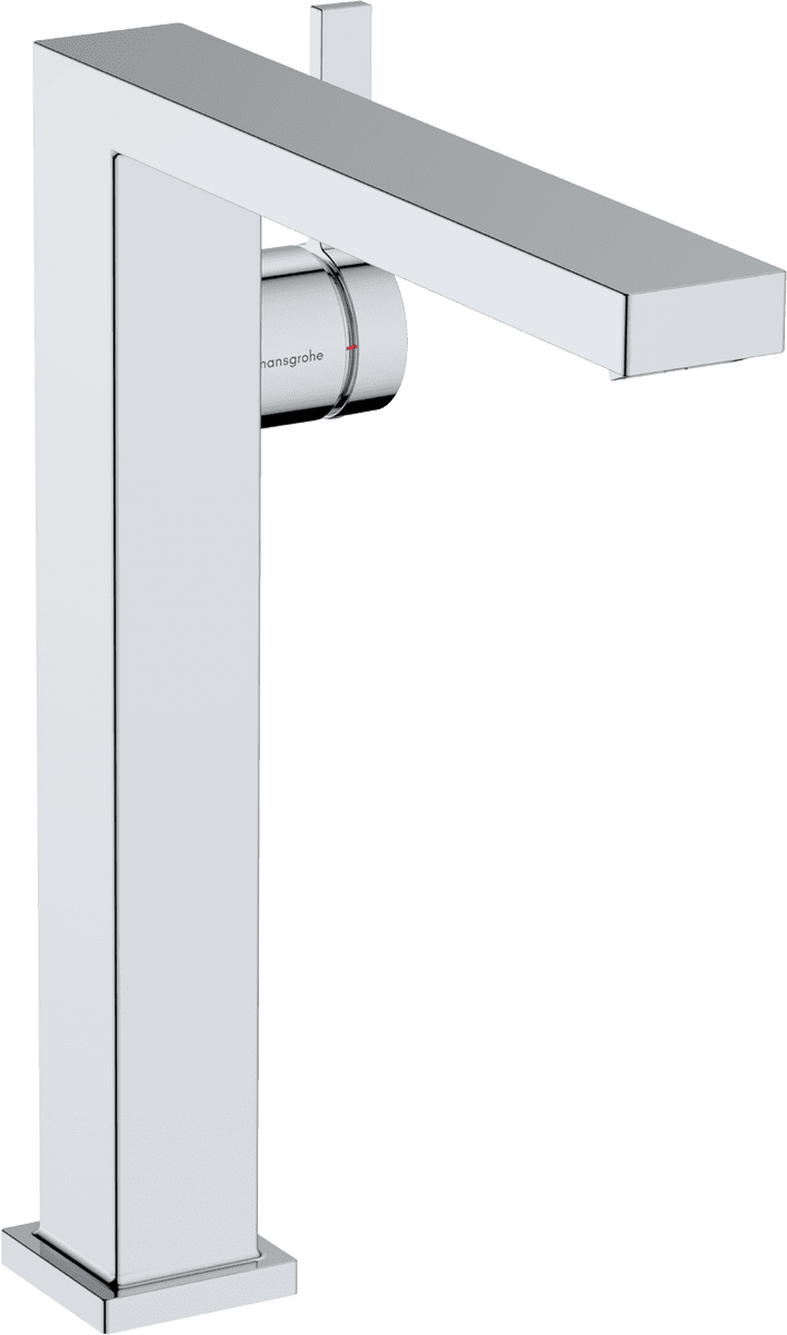 Bild von HANSGROHE Tecturis E Einhebel-Waschtischmischer 240 Fine CoolStart EcoSmart+ für Aufsatzwaschtische mit Push-Open Ablaufgarnitur #73070000 - Chrom