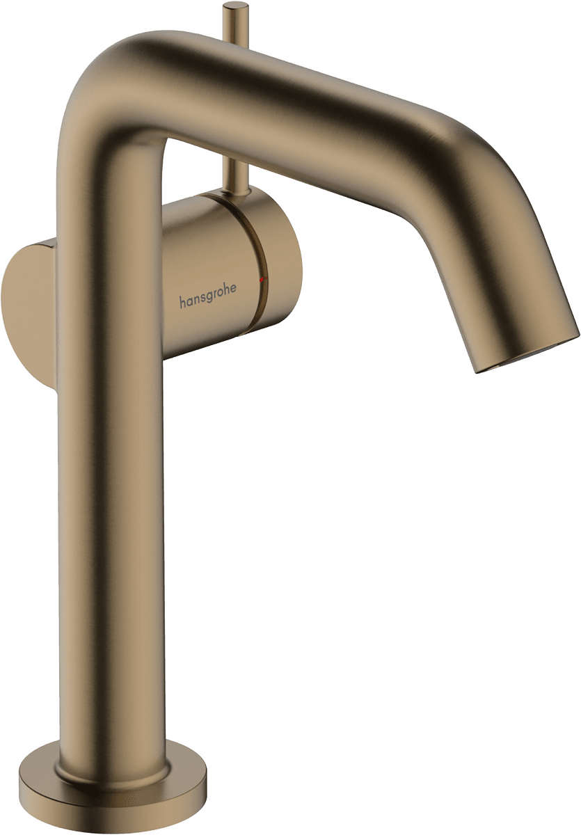 HANSGROHE Tecturis S Einhebel-Waschtischmischer 150 Fine CoolStart EcoSmart+ ohne Ablaufgarnitur #73341140 - Brushed Bronze