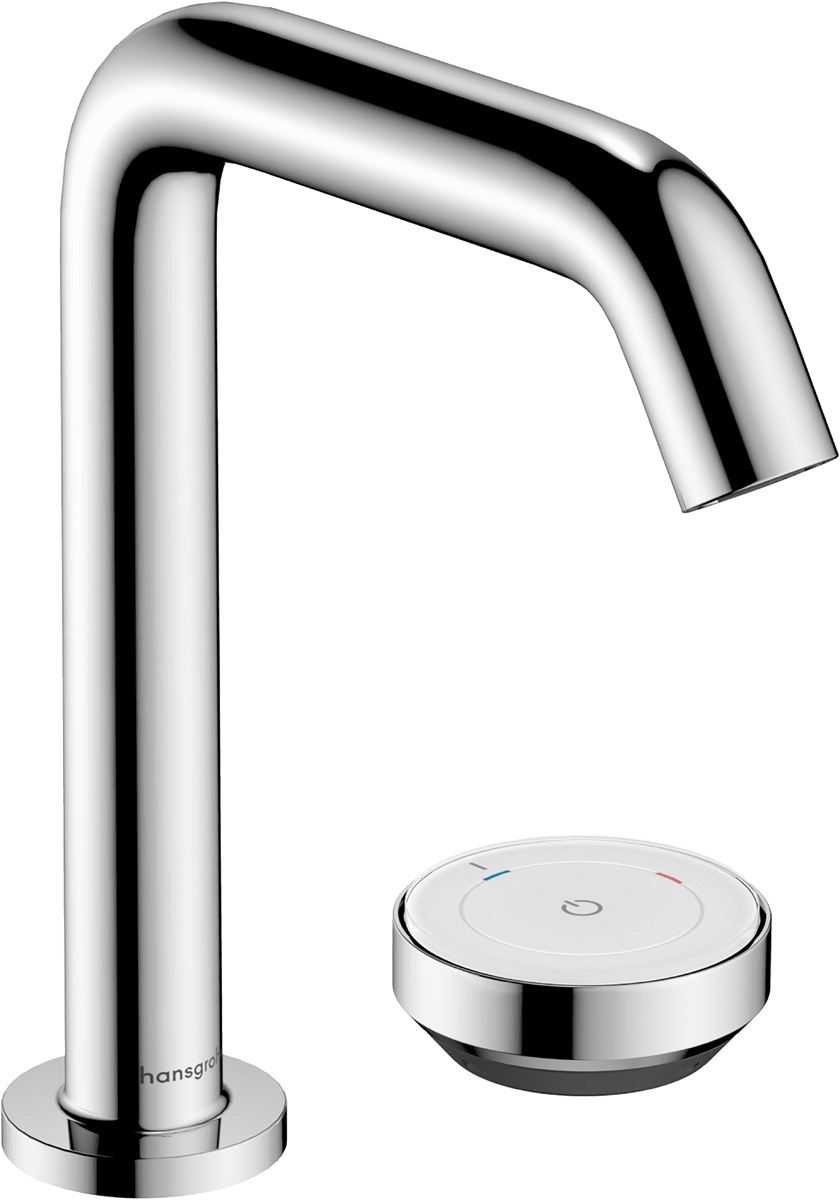 HANSGROHE Tecturis S 2-Loch Waschtischmischer 150 CoolStart EcoSmart+ mit Ablaufgarnitur #73353000 - Chrom