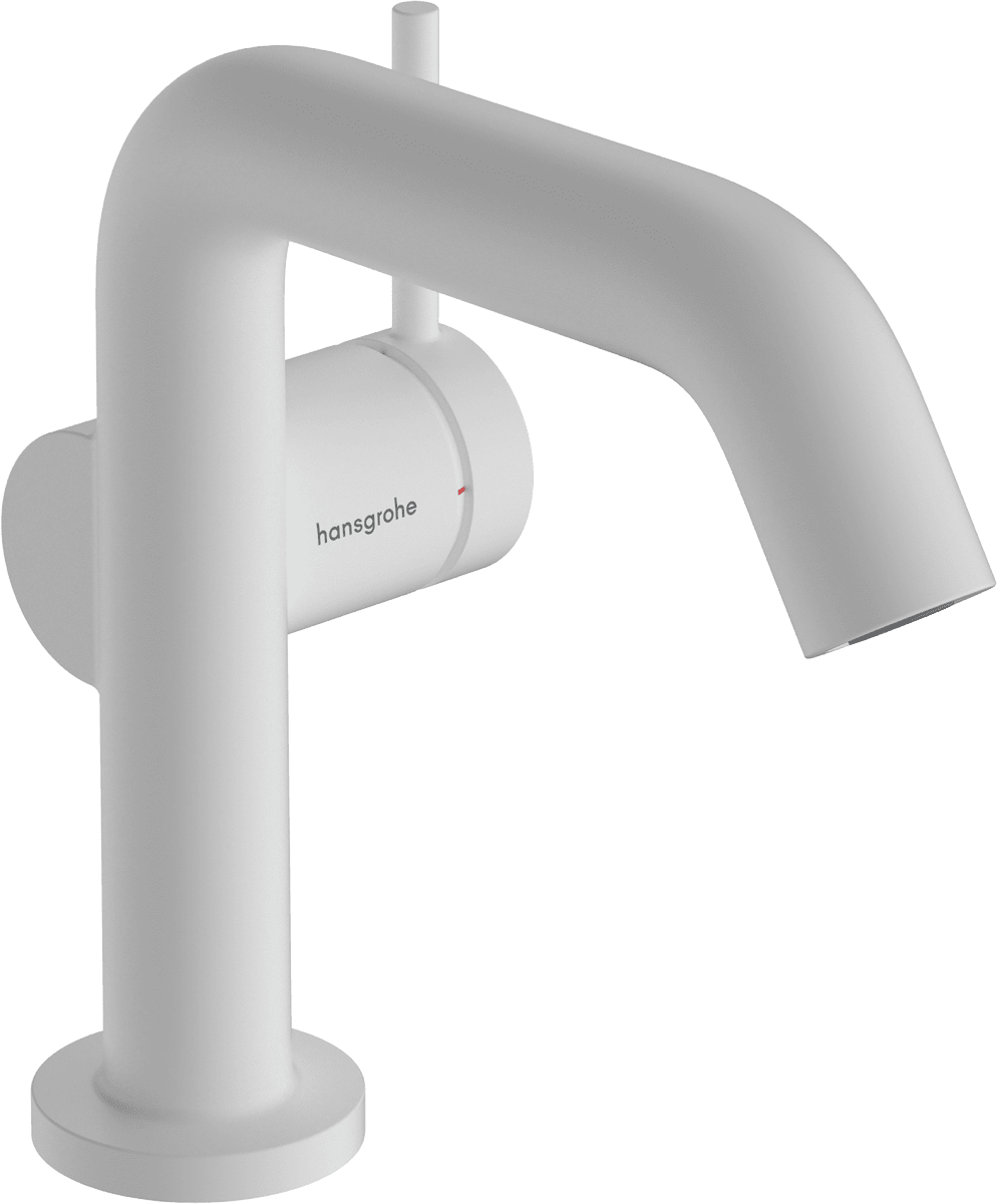 HANSGROHE Tecturis S Einhebel-Waschtischmischer 110 Fine CoolStart EcoSmart+ ohne Ablaufgarnitur #73321700 - Mattweiß