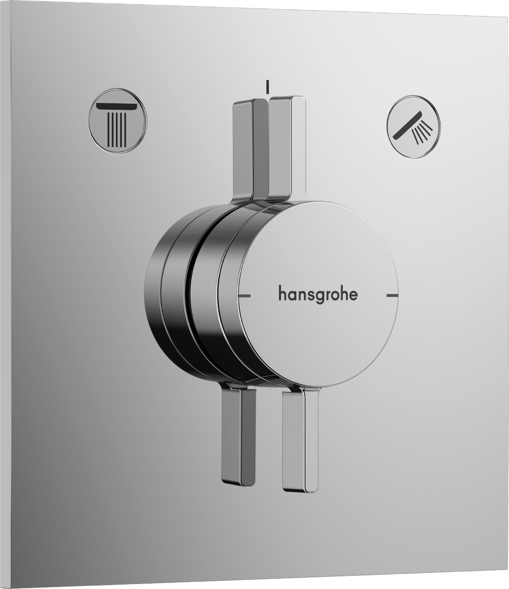 HANSGROHE DuoTurn E Mischer Unterputz für 2 Verbraucher #75417000 - Chrom