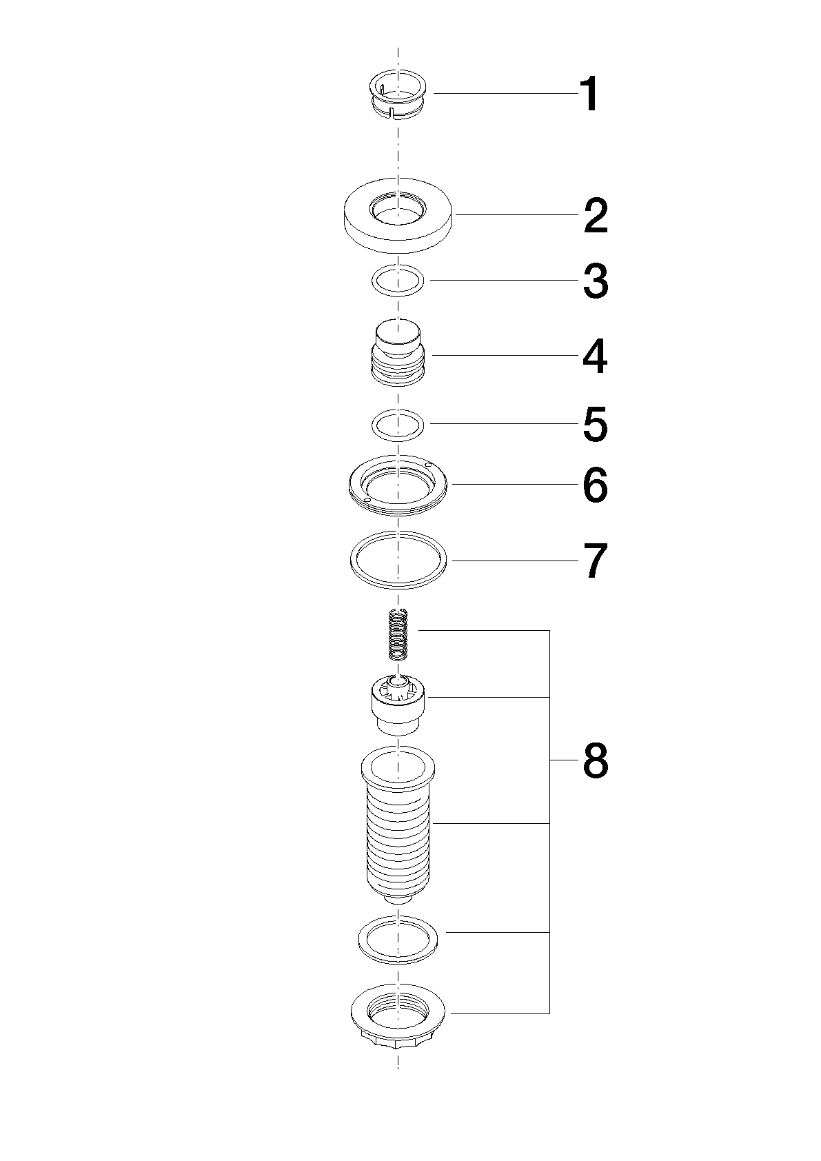 Bild von DORNBRACHT AIR SWITCH Bedienknopf - Platin gebürstet #10713970-06