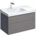 Bild von 500.515.43.1 Geberit Xeno² cabinet for washbasin with shelf surface, with two drawers